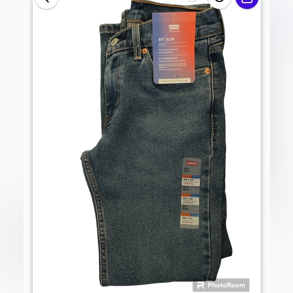 Levis 511 Mens Jeans NWT 28 x 30